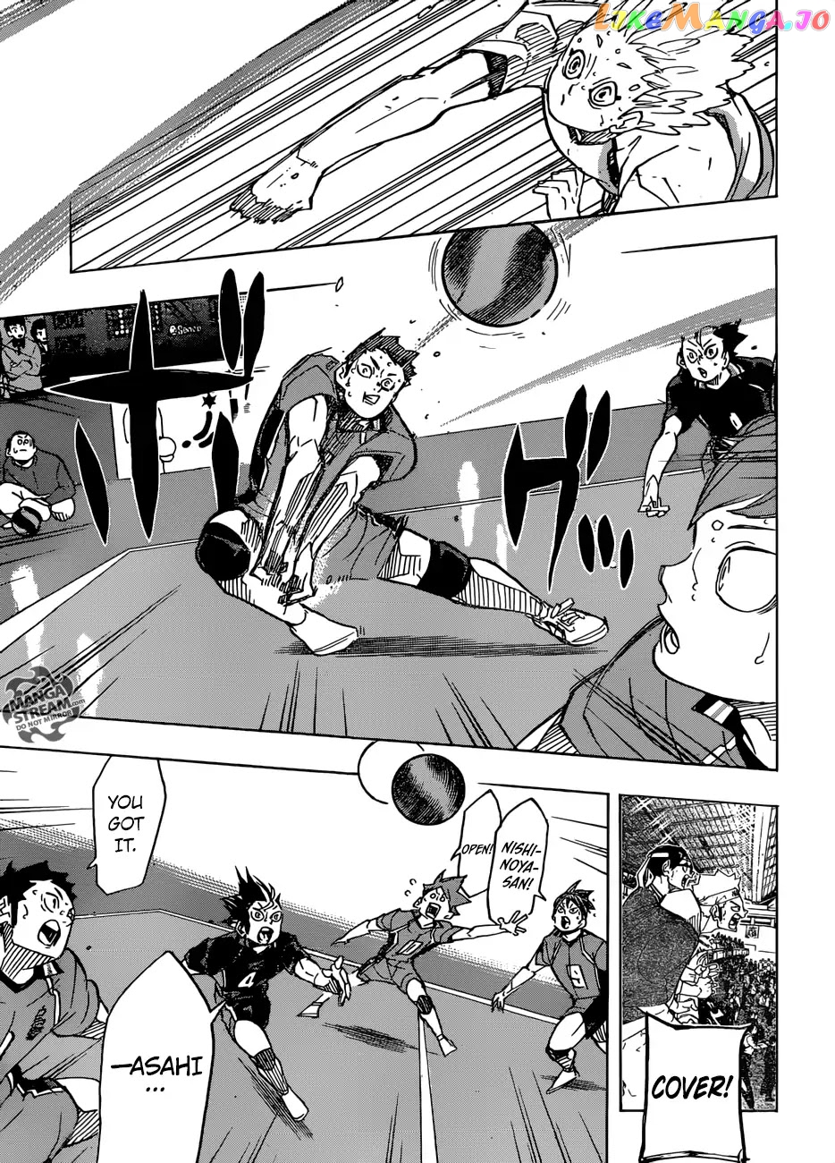 Haikyuu!!, Chapter 348 image 16